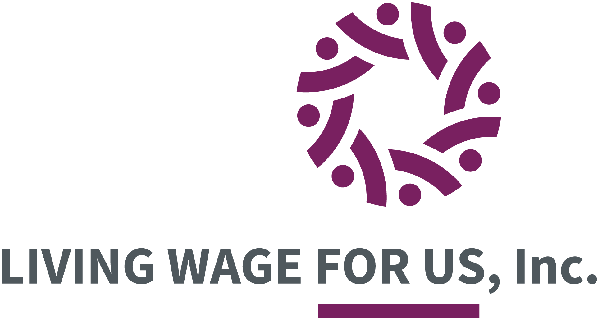 Living Wage For US, Inc. Logo